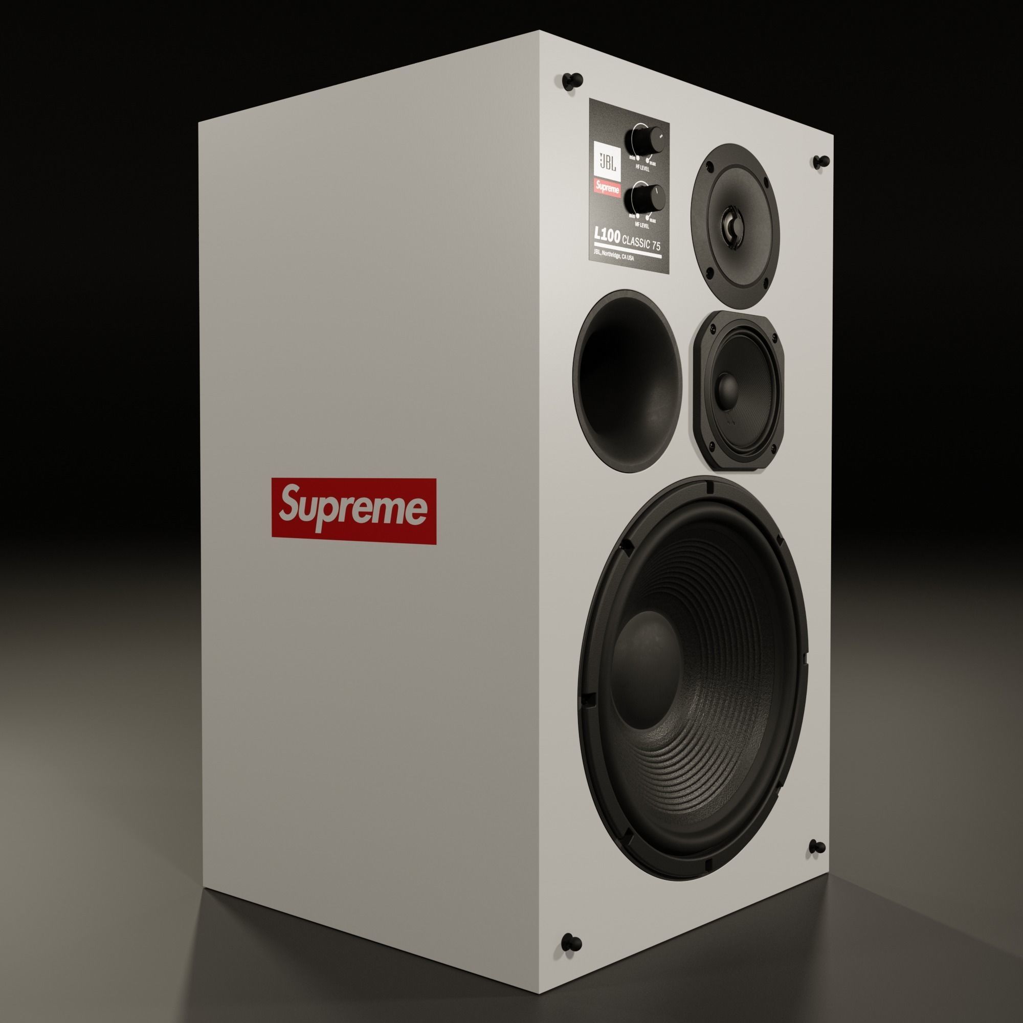 JBL L100 Classic 75 Supreme Edition 3D model_2