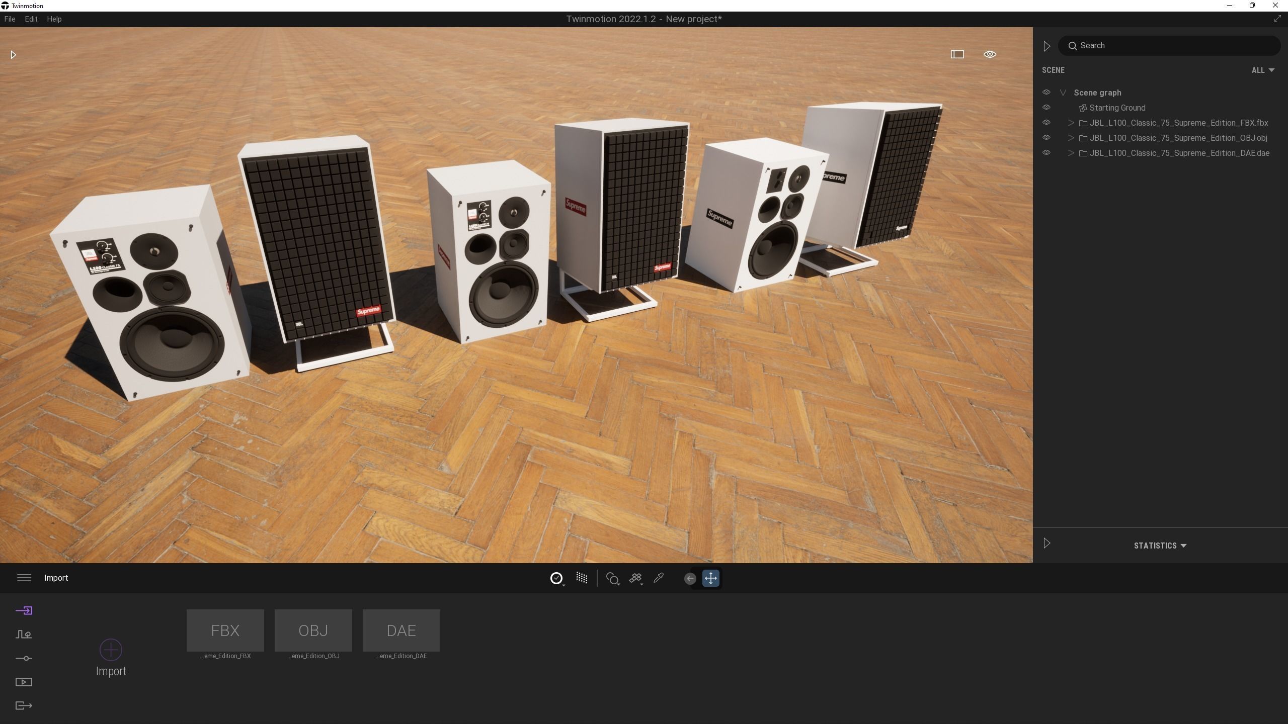 JBL L100 Classic 75 Supreme Edition 3D model_13