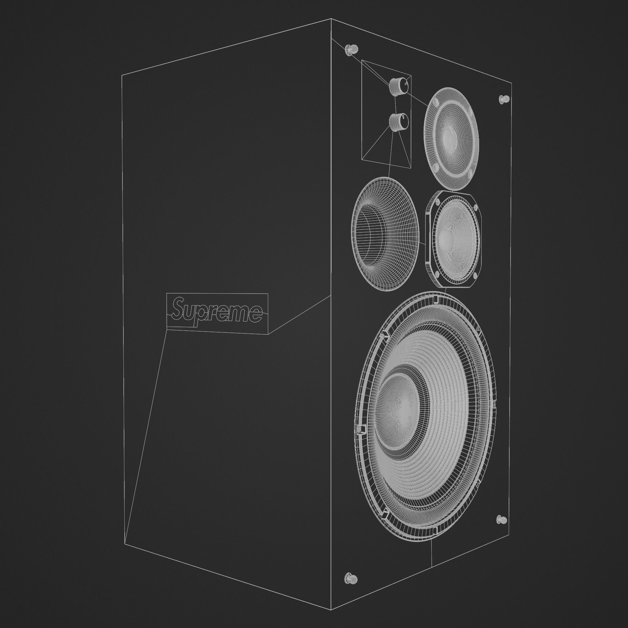 JBL L100 Classic 75 Supreme Edition 3D model_20
