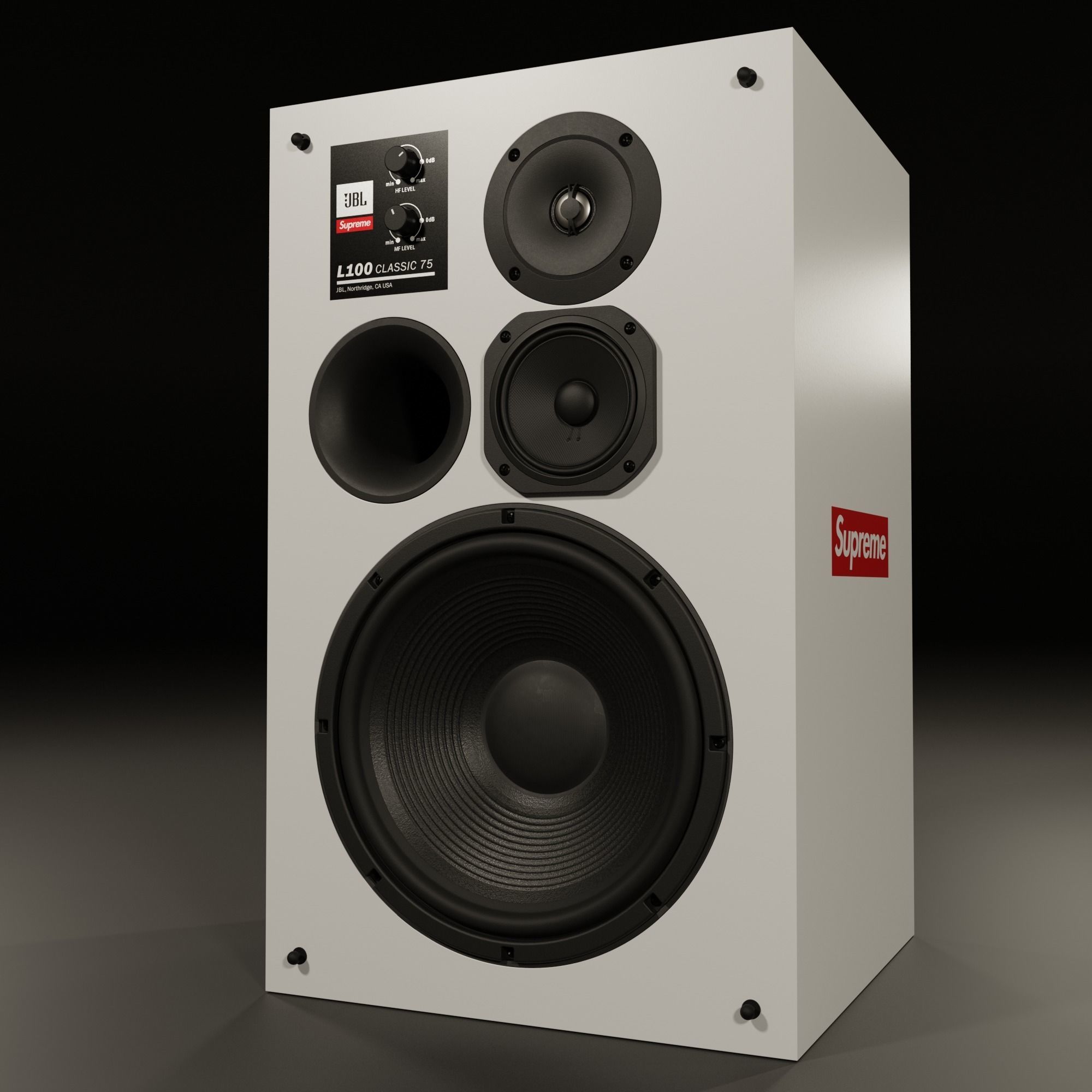 JBL L100 Classic 75 Supreme Edition 3D model_1