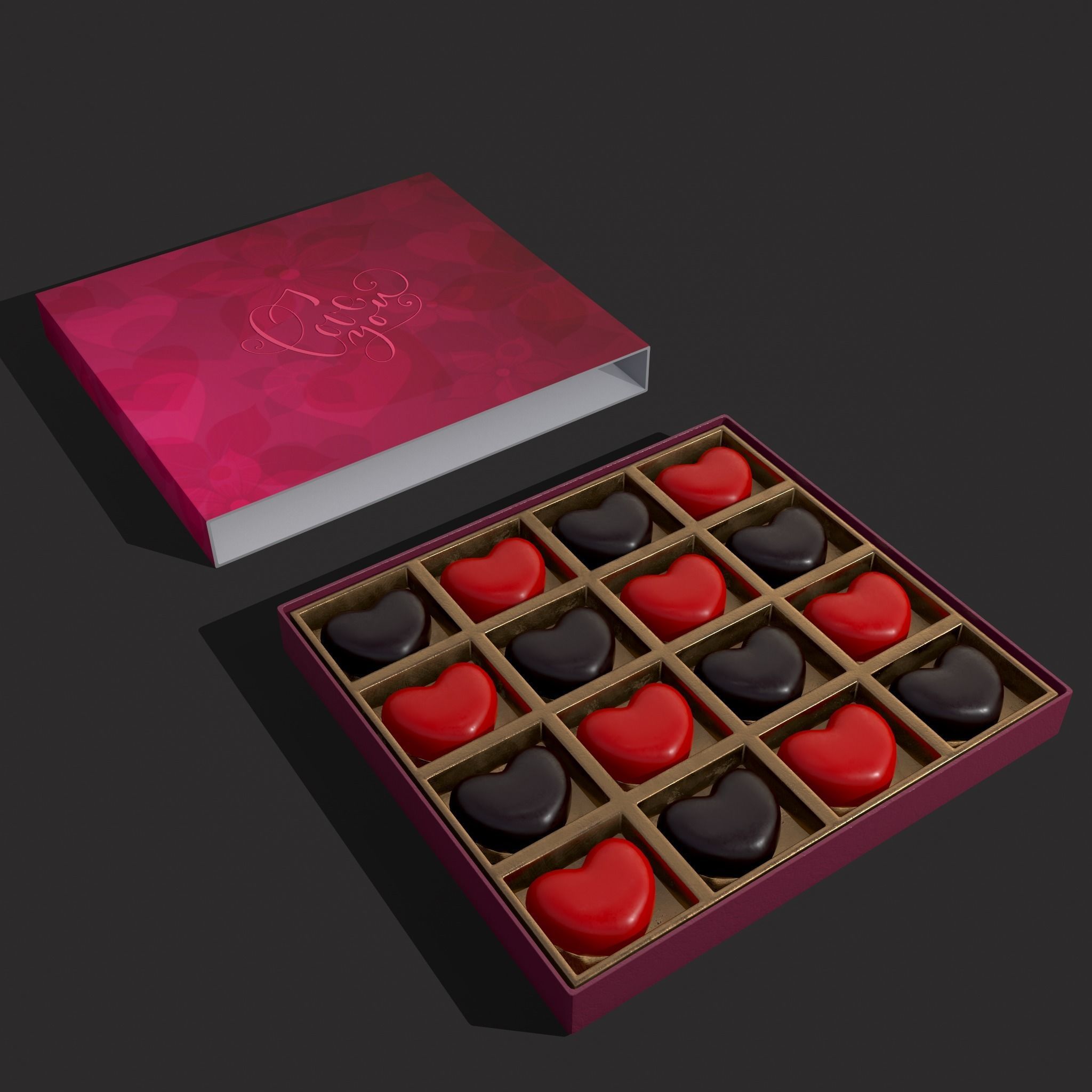Valentines Mix Three 3D Model Collection_13