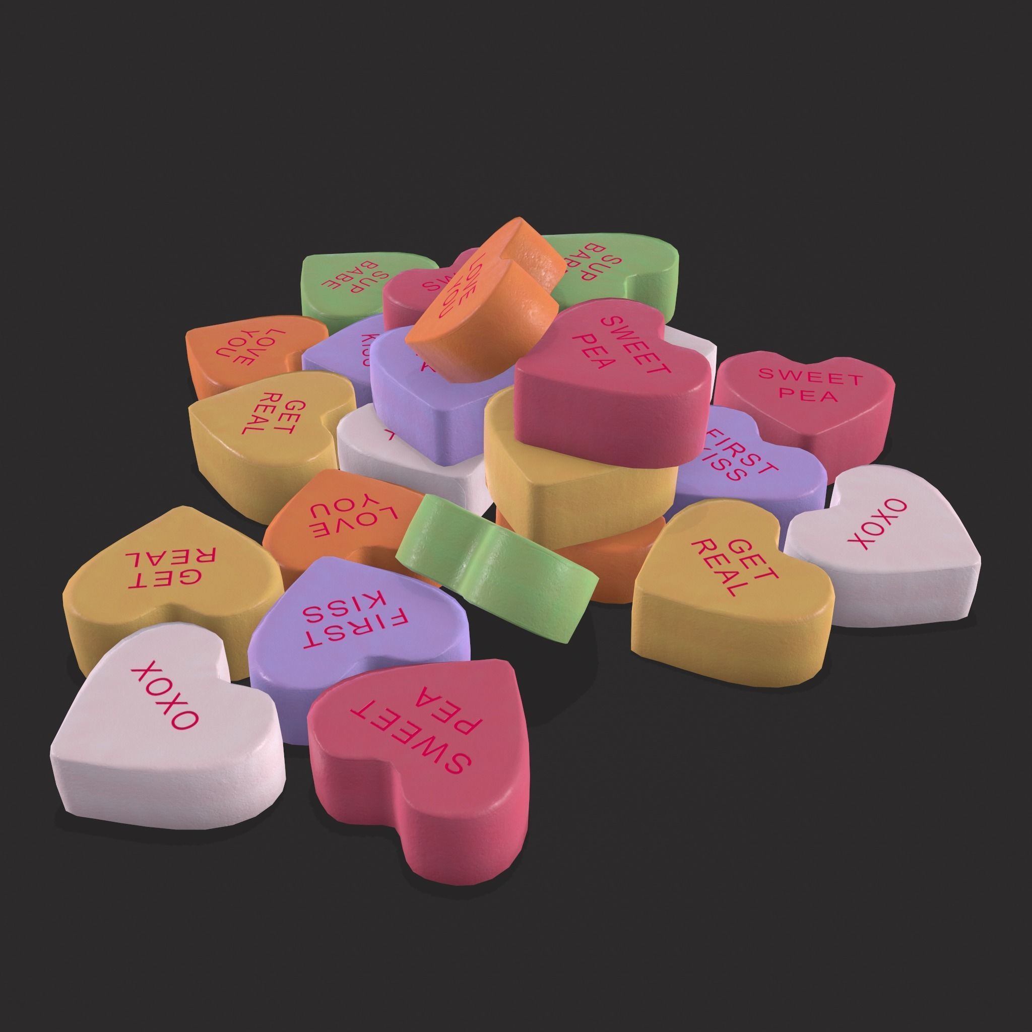 Valentines Mix Three 3D Model Collection_21