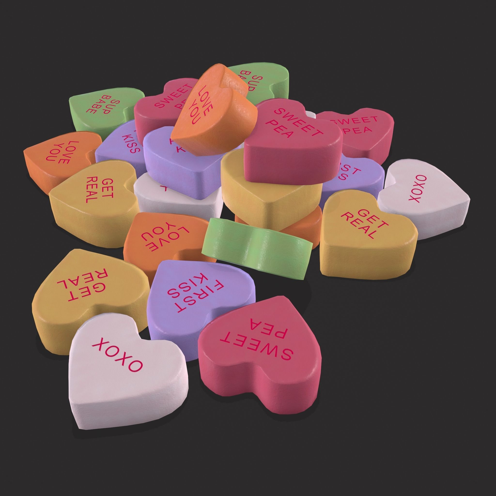 Valentines Mix Three 3D Model Collection_17
