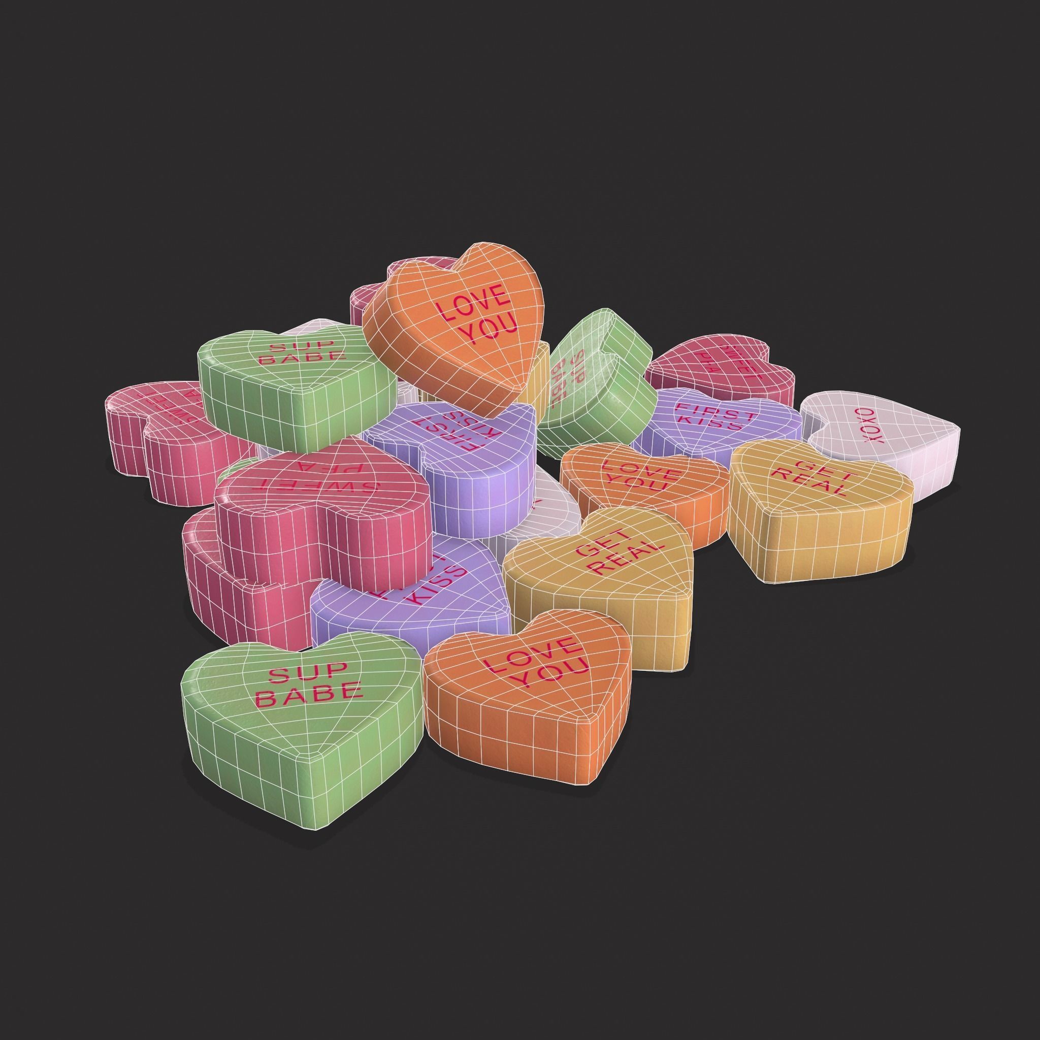 Valentines Mix Three 3D Model Collection_20