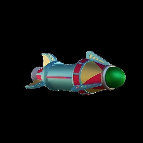 Astro Orbiter ride vehicle Free 3D print model