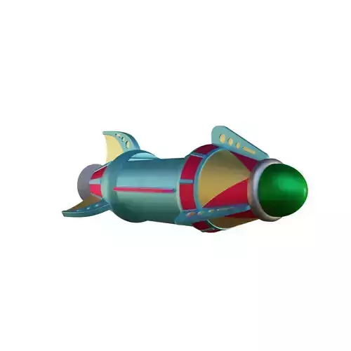 Astro Orbiter ride vehicle Free 3D print model