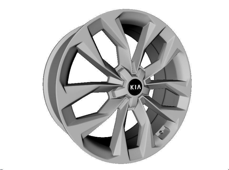 Wheel 2021 kia Sorento 3D model CGTrader
