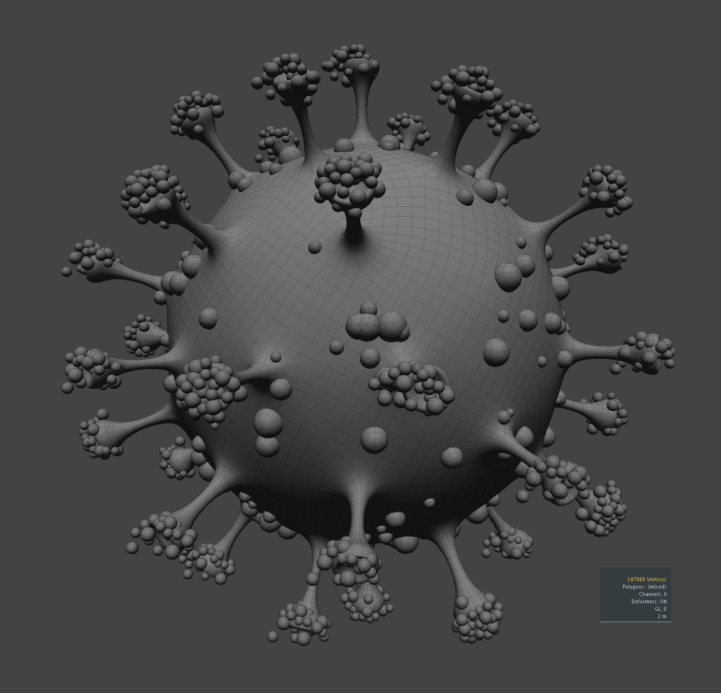 Coronavirus1-Covid-19 coronavirus 3D model_2