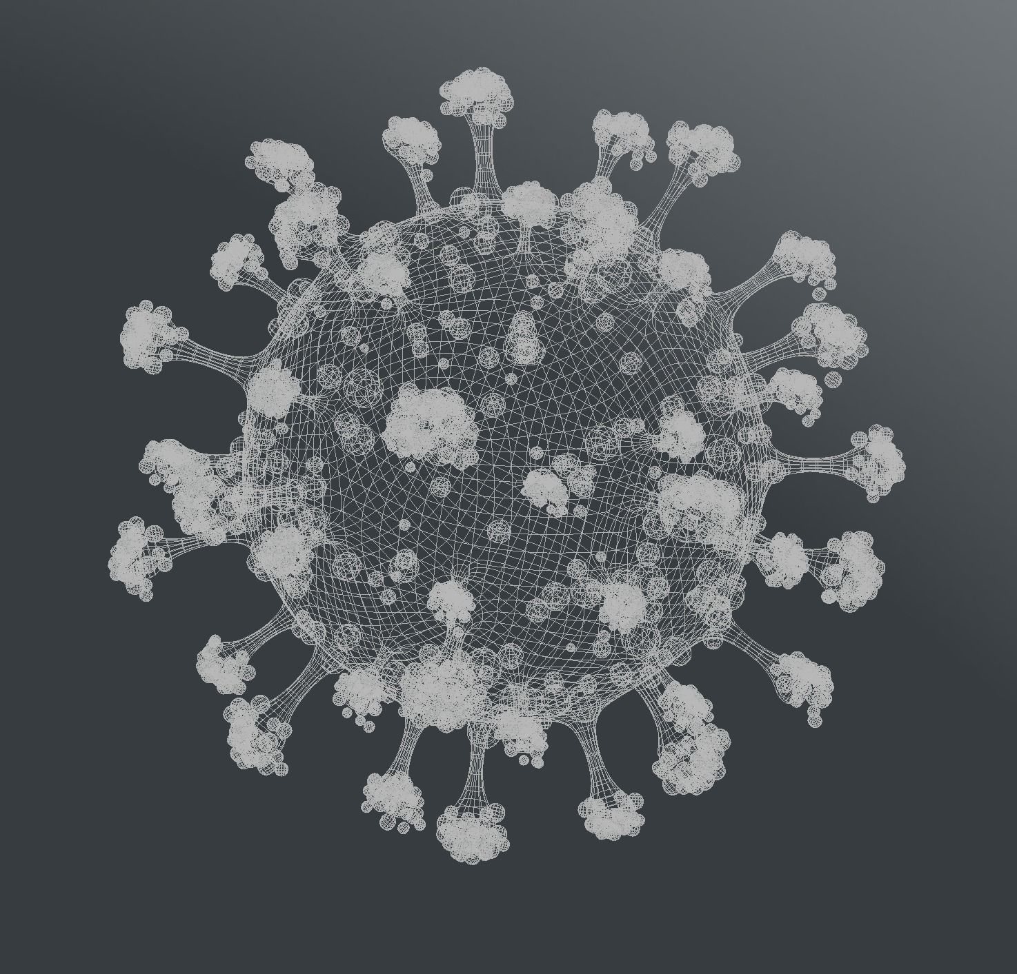 Coronavirus1-Covid-19 coronavirus 3D model_5