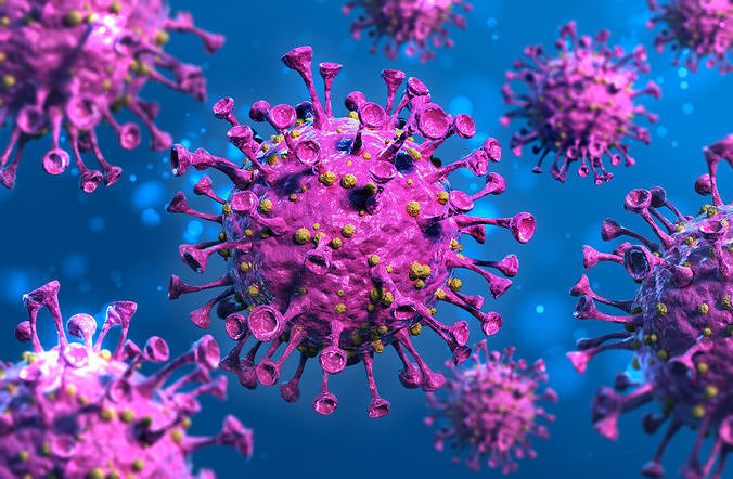 Coronavirus-Covid-19 coronavirus 3D model