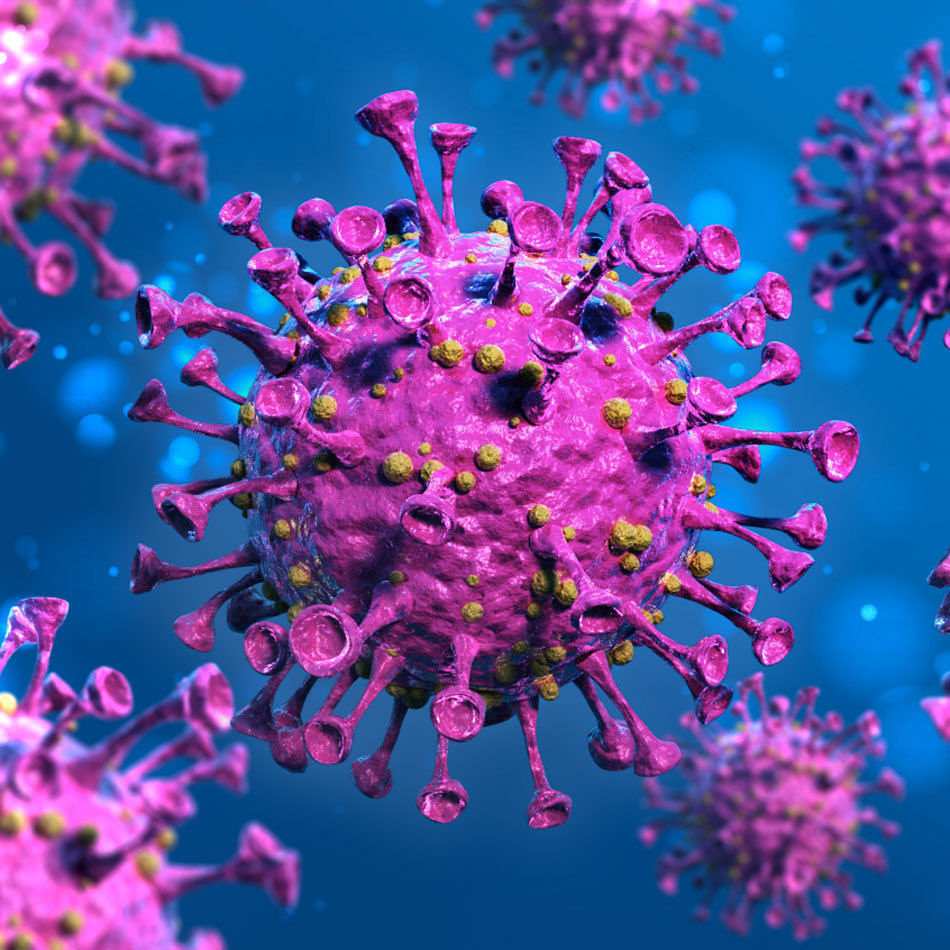 Coronavirus-Covid-19 coronavirus 3D model_4