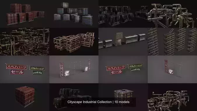 Cityscape Industrial Collection 
