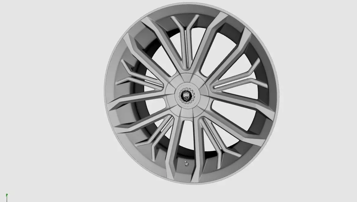 Wheels LUMMA CLR RACING 3D model_0