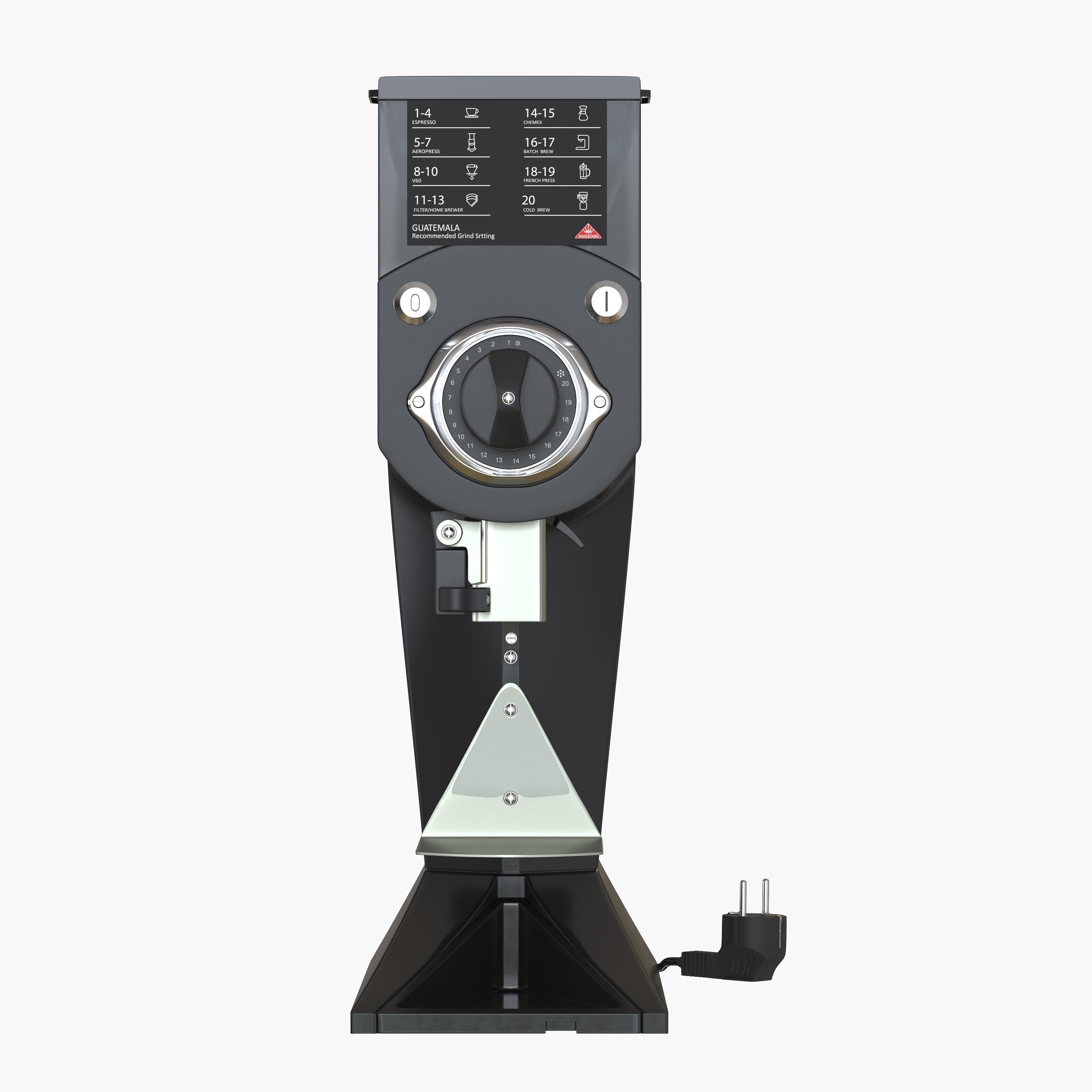 Mahlkonig guatemala shop grinder 3D model_1
