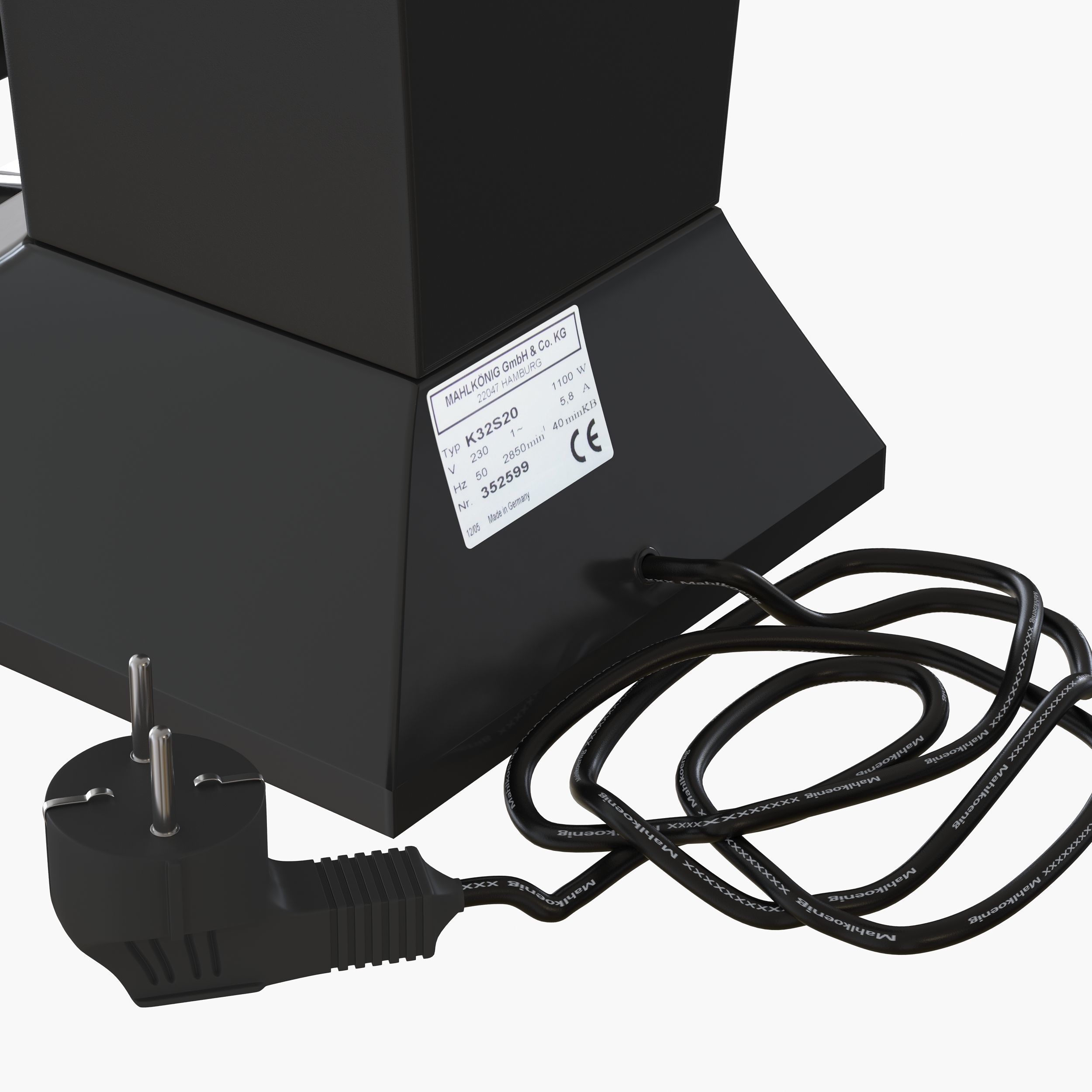 Mahlkonig guatemala shop grinder 3D model_8