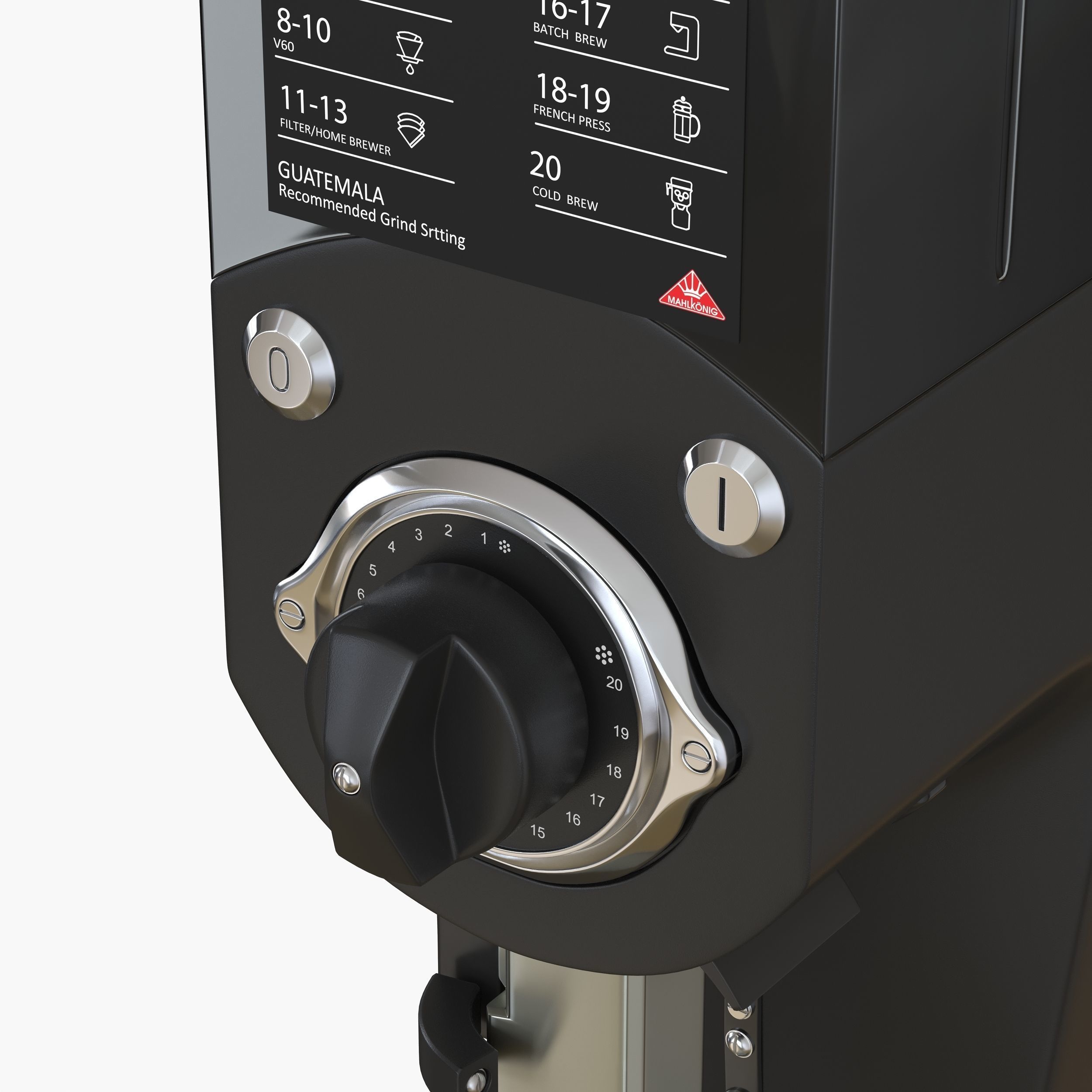 Mahlkonig guatemala shop grinder 3D model_7