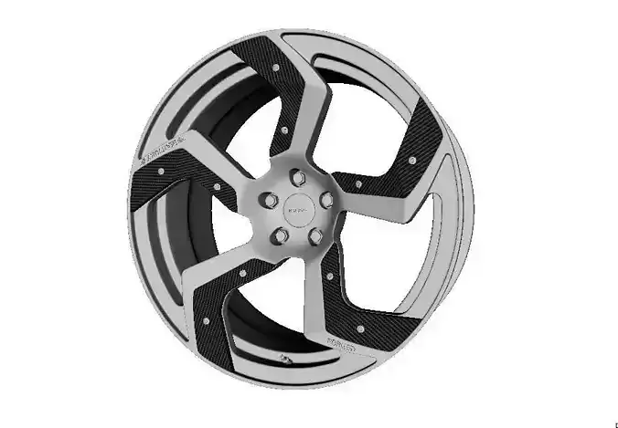Wheels Mansory AC 5 3D model