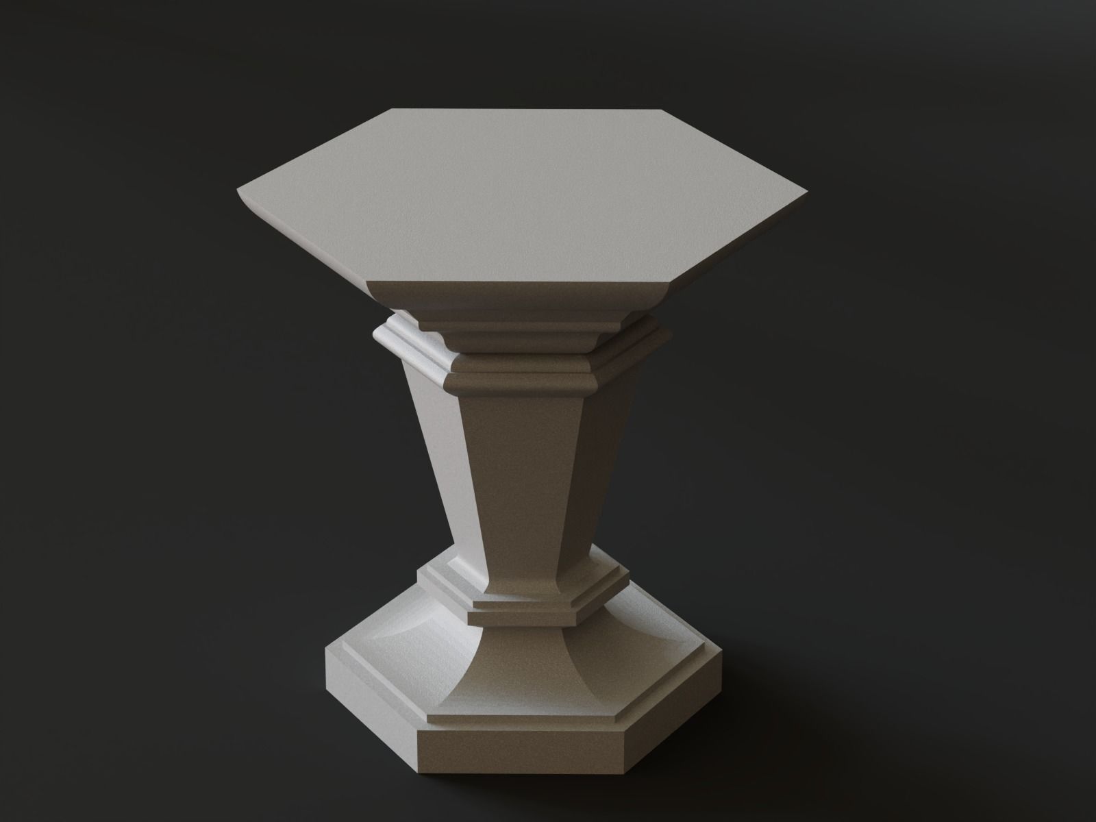 pedestal 09 3D print model_3