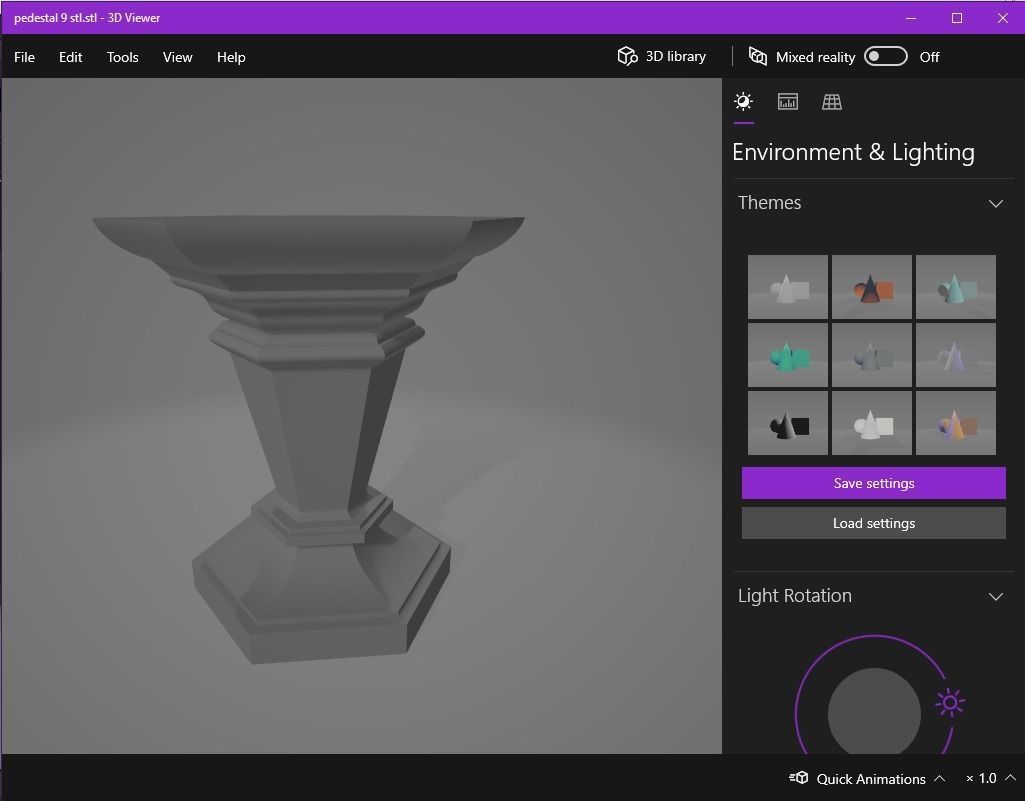 pedestal 09 3D print model_12
