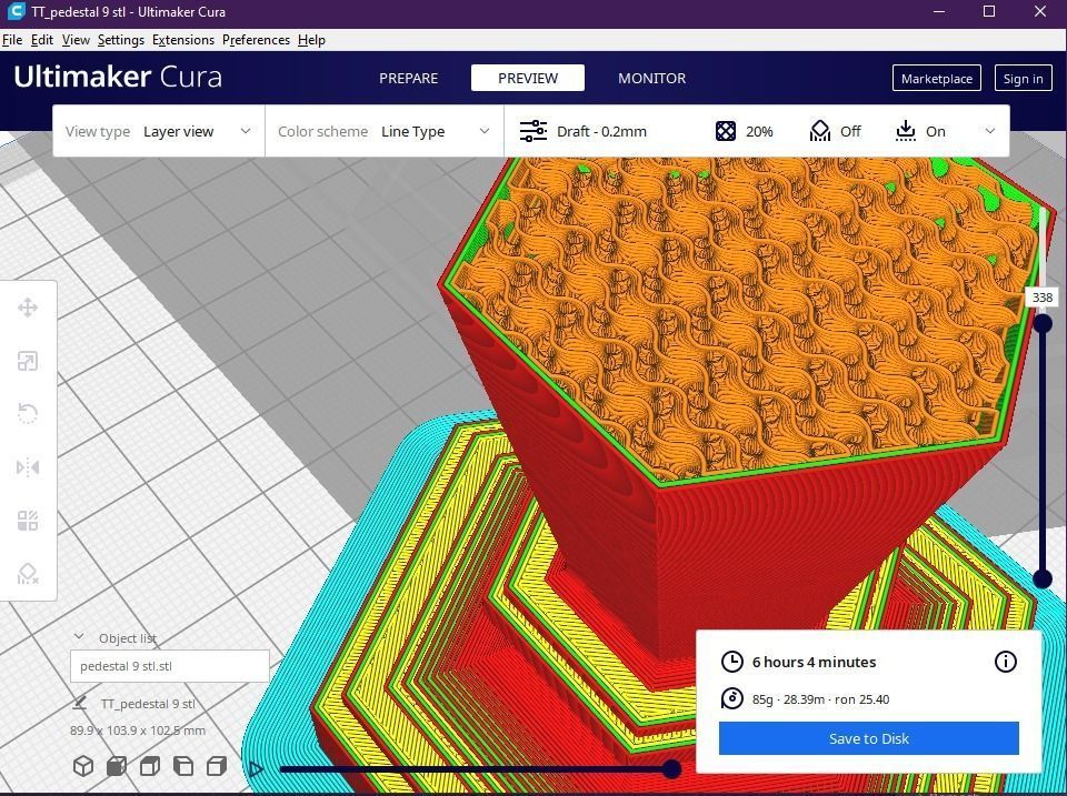 pedestal 09 3D print model_11