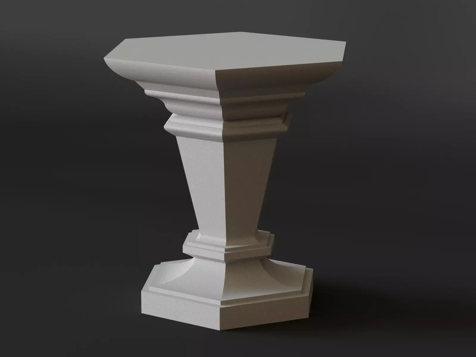 pedestal 09 3D print model_0