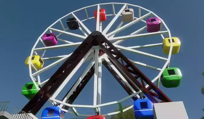Giant Wheel - Amusement Park - Roda Gigante