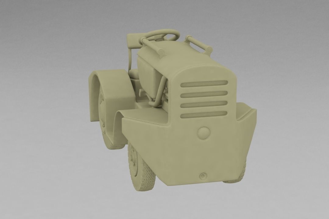 aircraft tug 3D print model_2