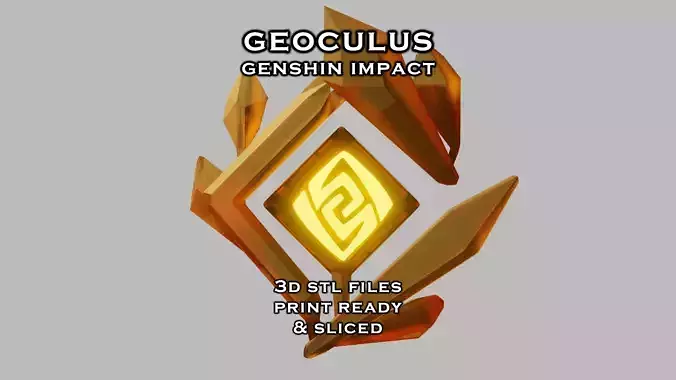 Geoculus Genshin Impact -- 3D Print Ready