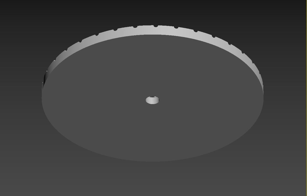 Evil Eye Pendant P 029 3D print model_7