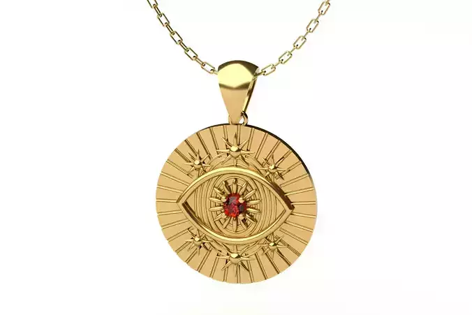 Evil Eye Pendant P 029