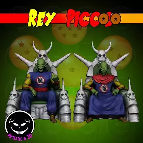 king Piccolo 2 x 1 young and old