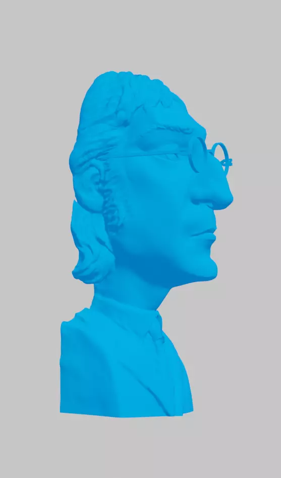 PORTALIBROS  JOHN LENNON  3D print model_0
