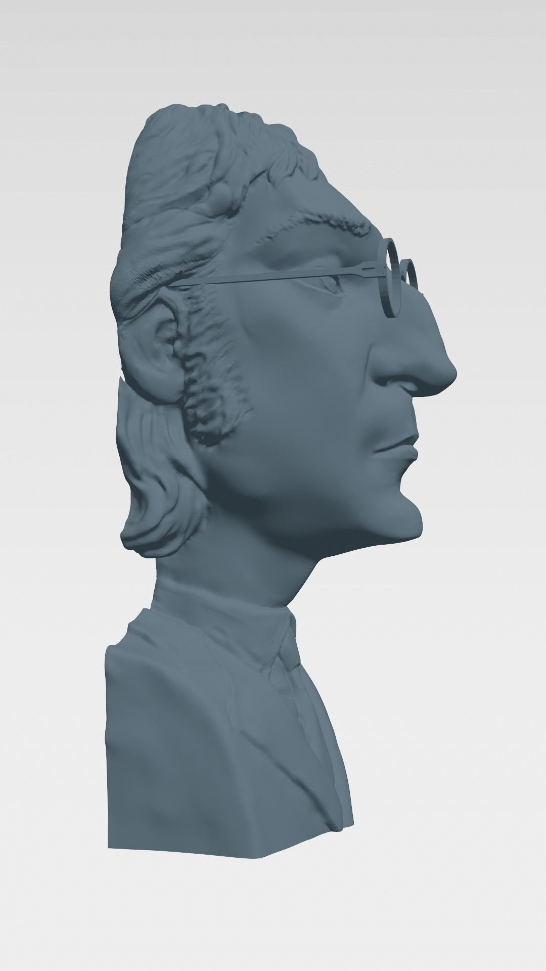 PORTALIBROS  JOHN LENNON  3D print model_4