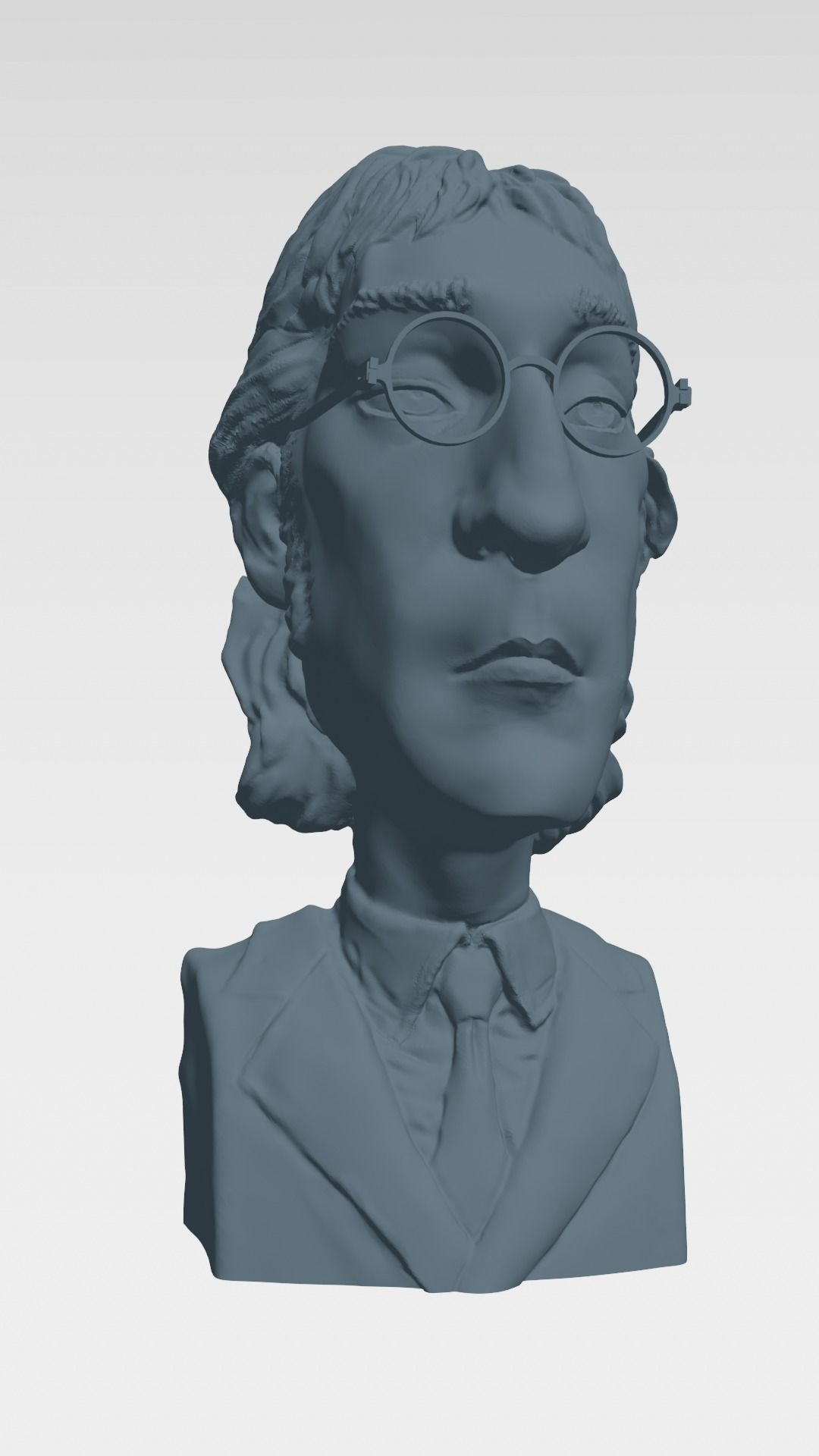 PORTALIBROS  JOHN LENNON  3D print model_5