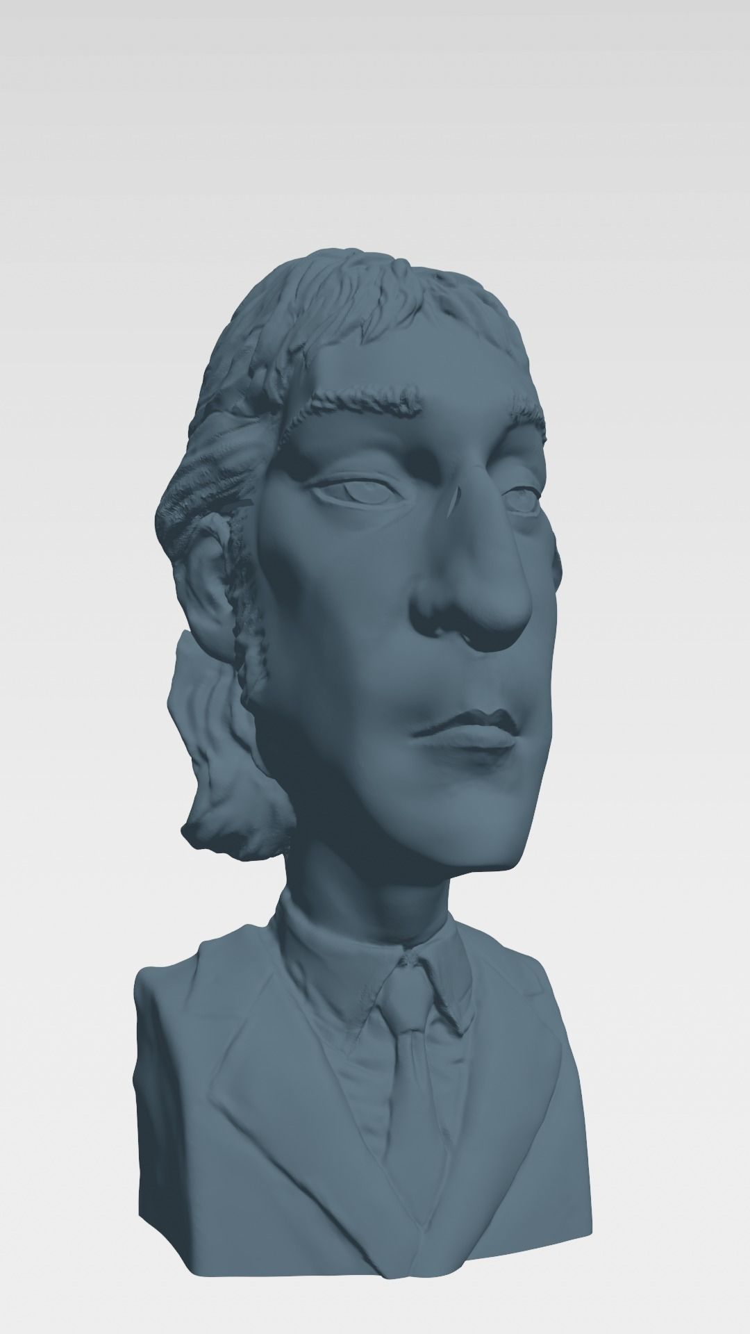 PORTALIBROS  JOHN LENNON  3D print model_8