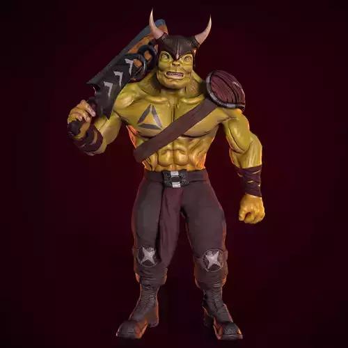 Orc stylized
