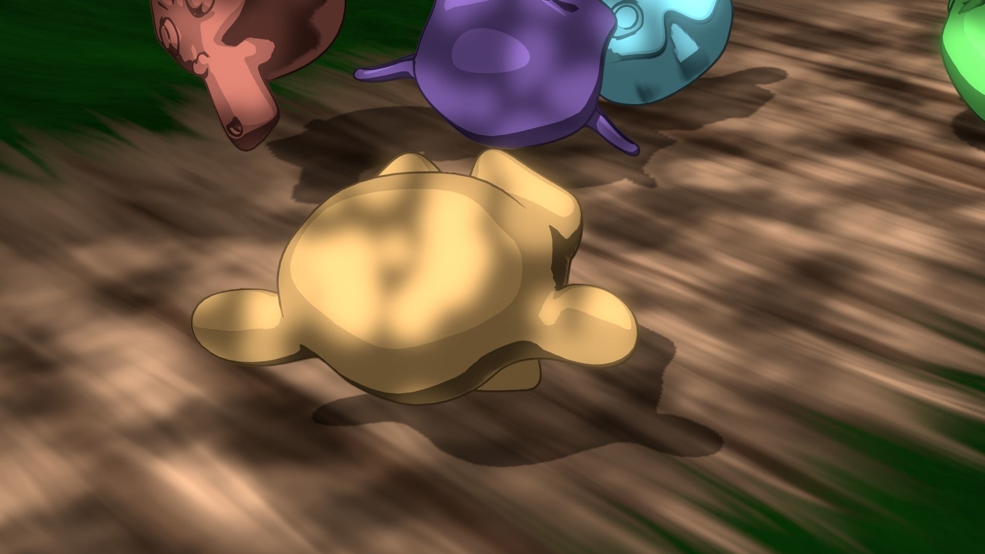 For Anime in Blender - Tree Shade 3D model_23