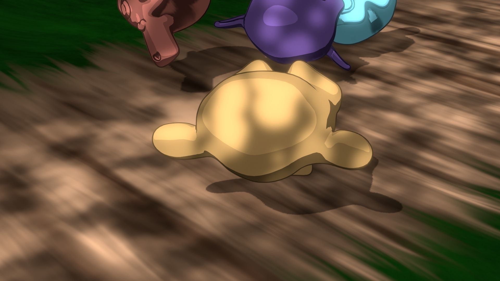 For Anime in Blender - Tree Shade 3D model_22