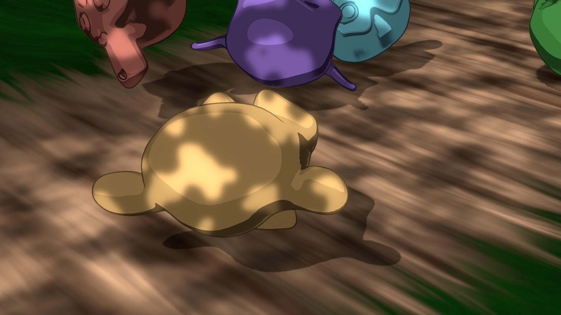 For Anime in Blender - Tree Shade 3D model_25