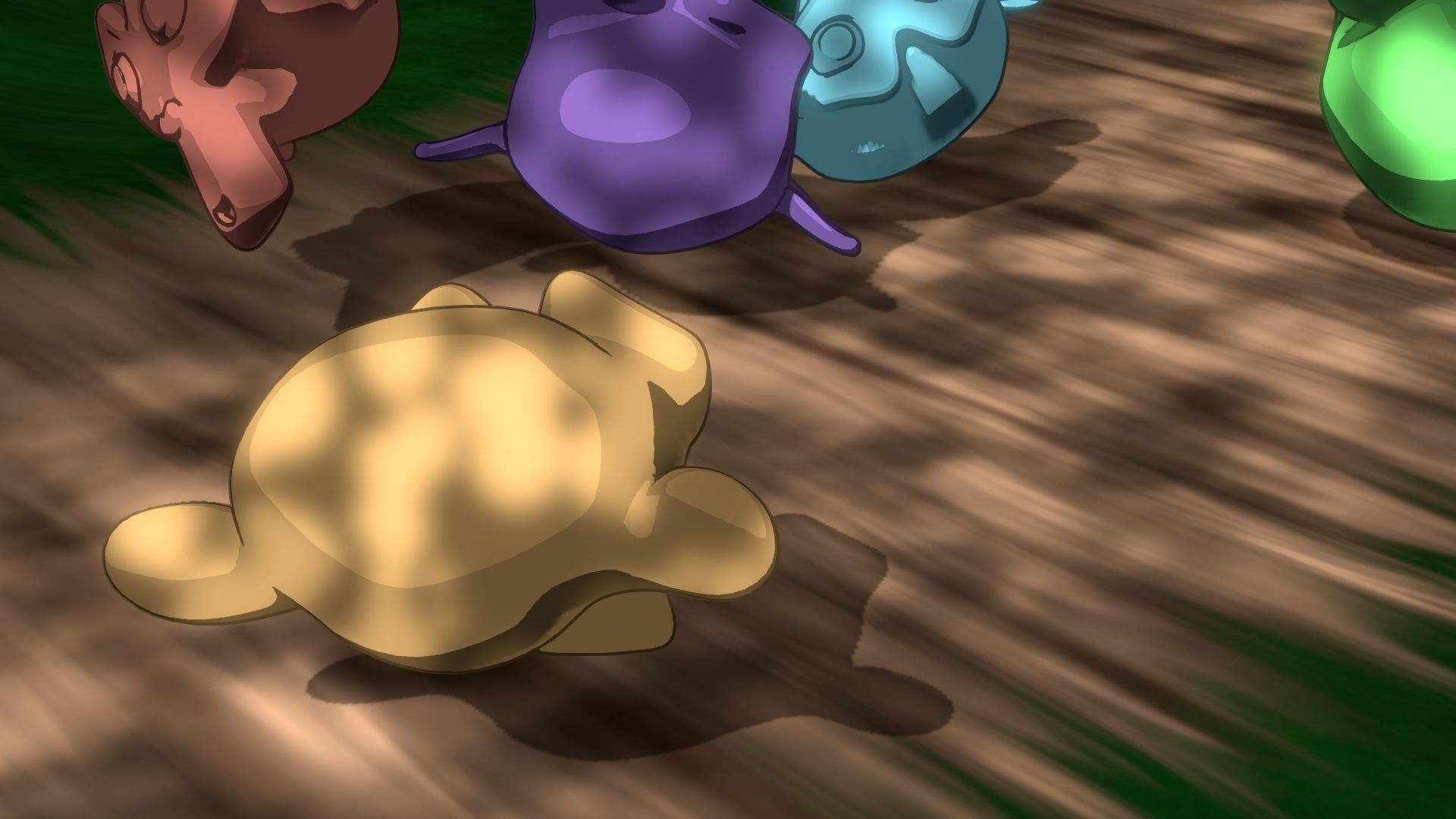 For Anime in Blender - Tree Shade 3D model_24