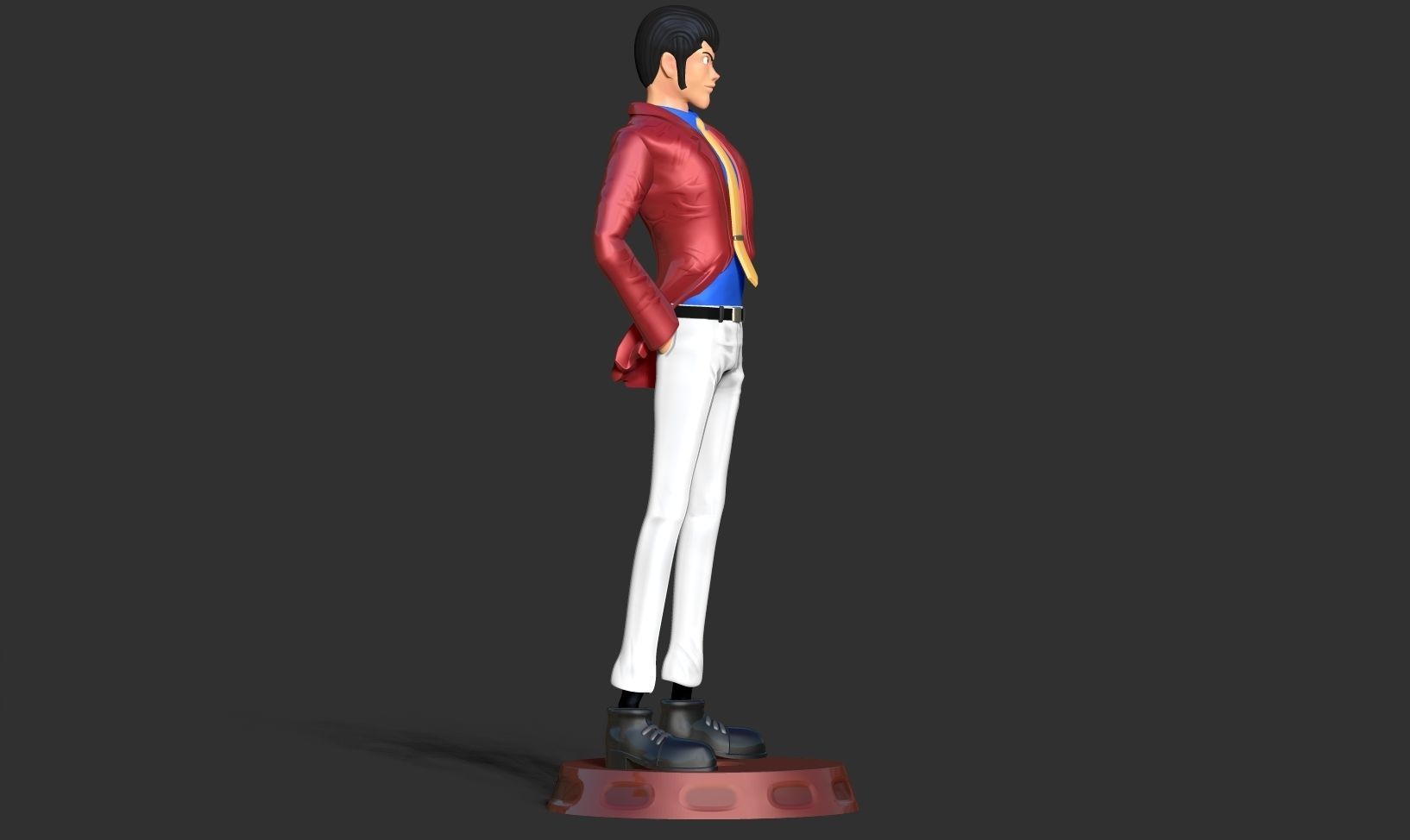 Lupin III - The First 3D print model_12