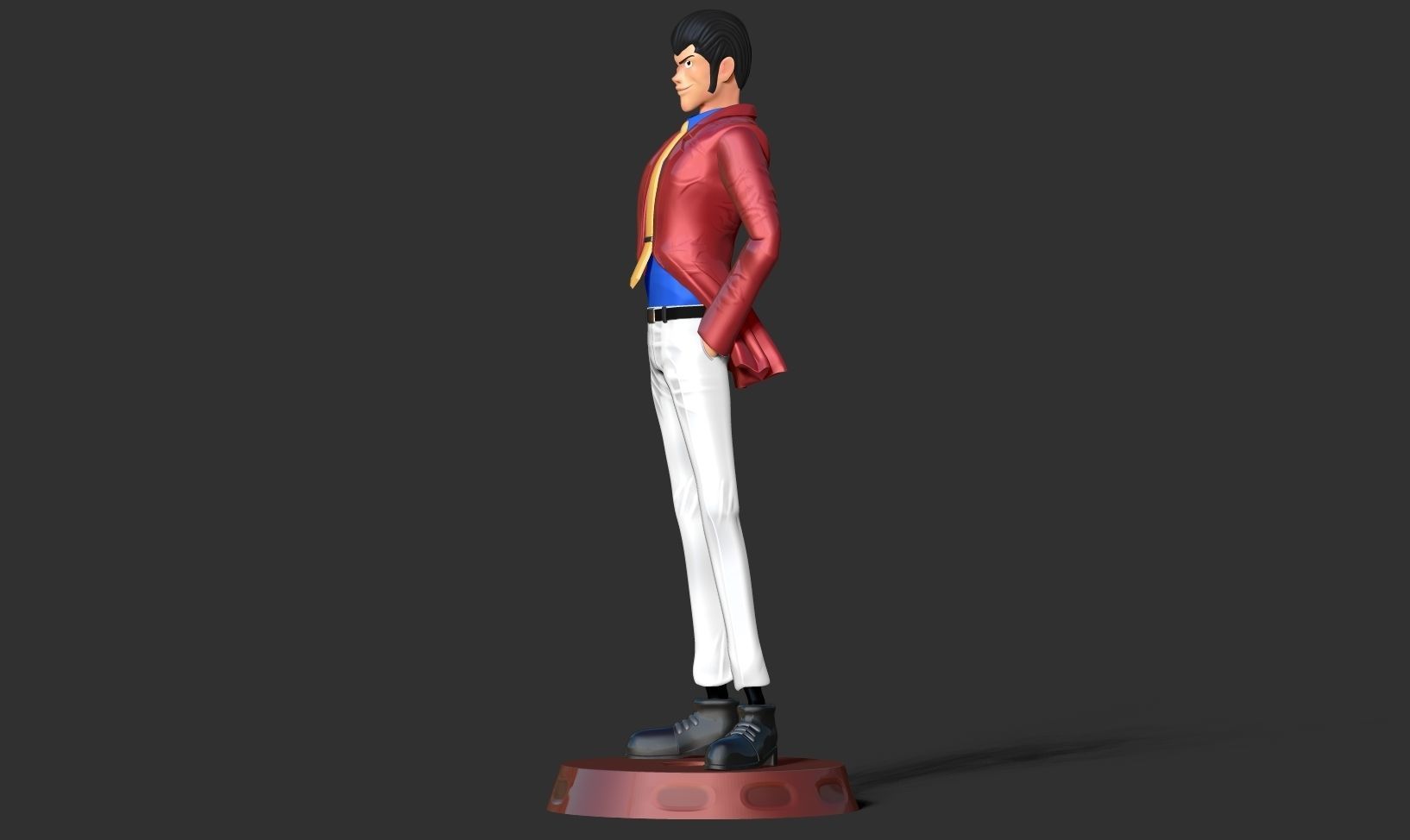 Lupin III - The First 3D print model_14