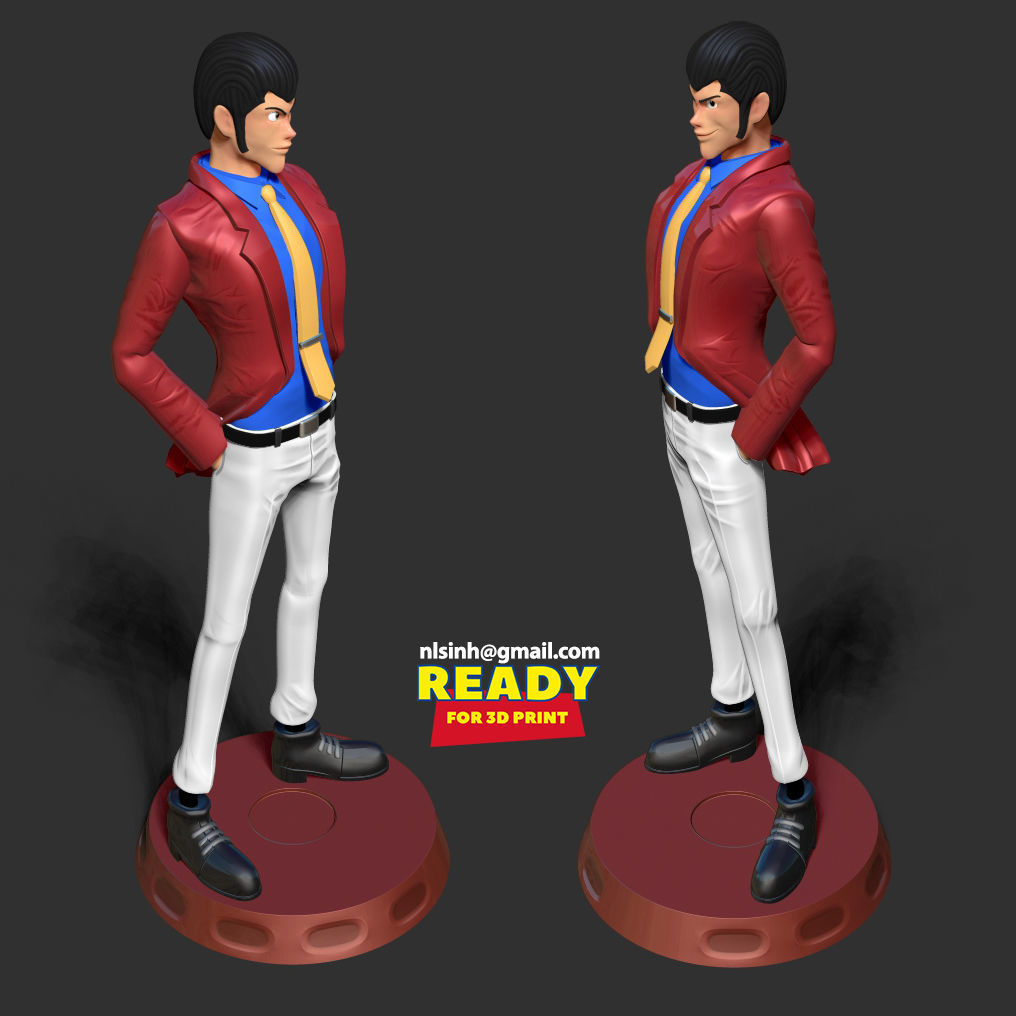 Lupin III - The First 3D print model_3