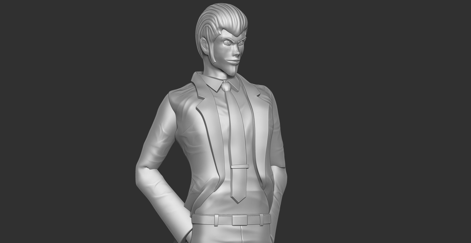 Lupin III - The First 3D print model_7