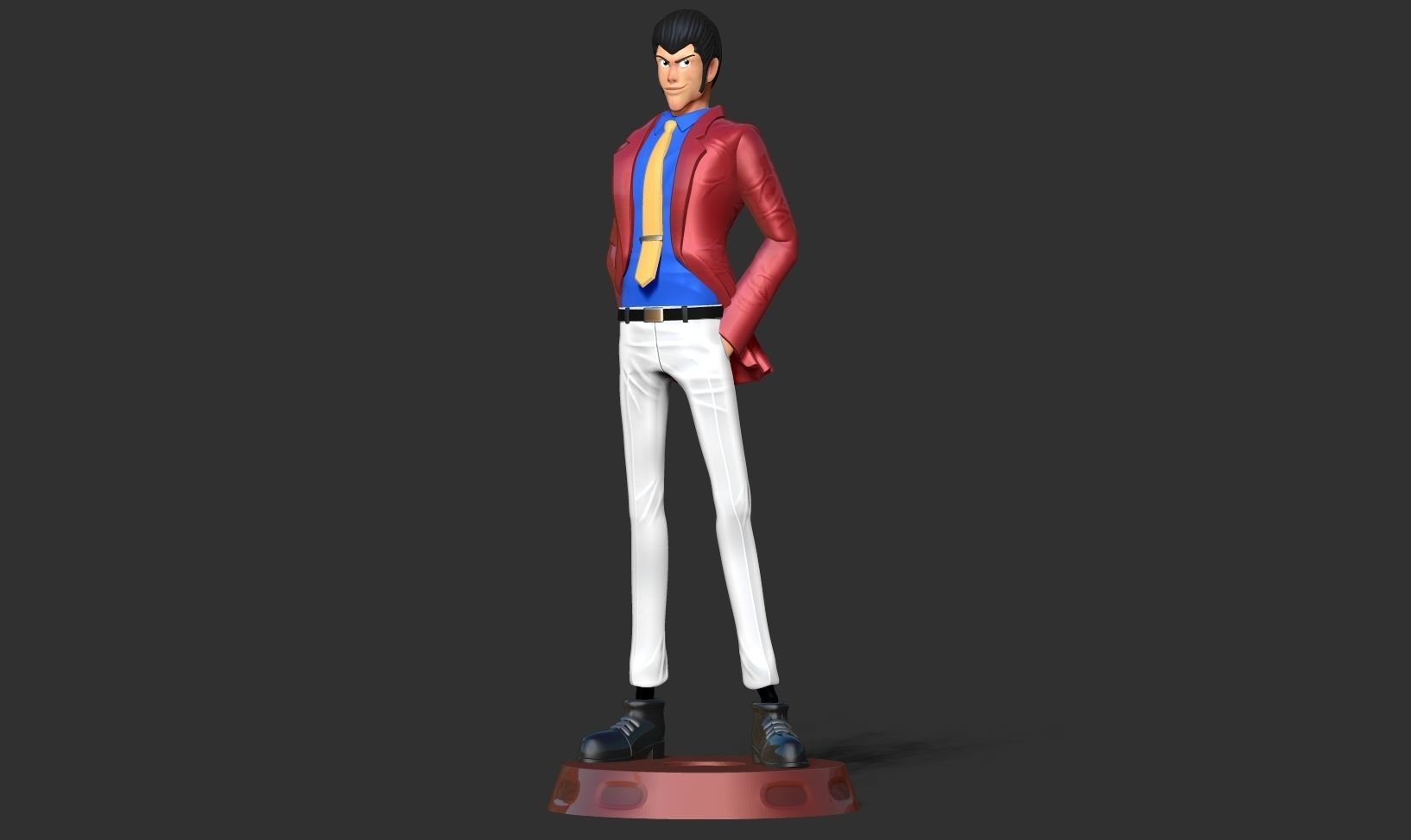 Lupin III - The First 3D print model_8
