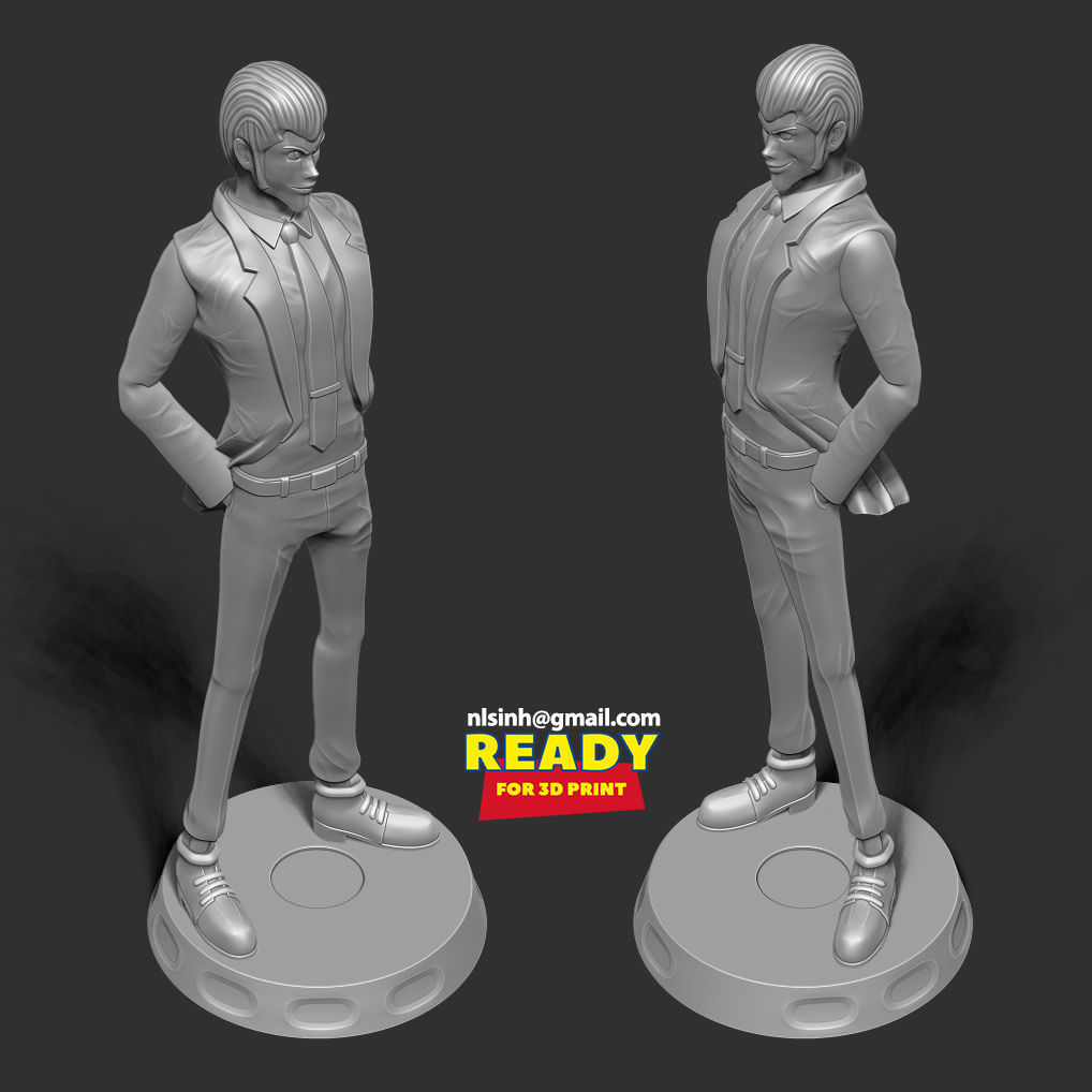 Lupin III - The First 3D print model_4
