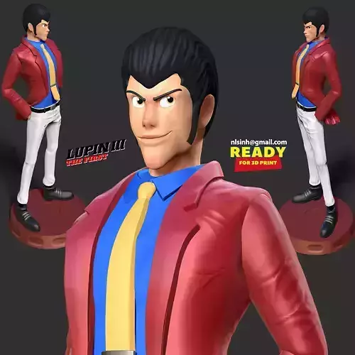 Lupin III - The First 3D print model