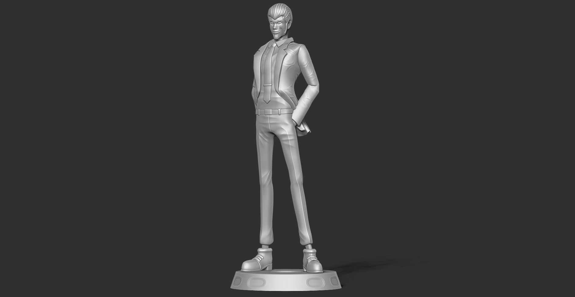 Lupin III - The First 3D print model_11