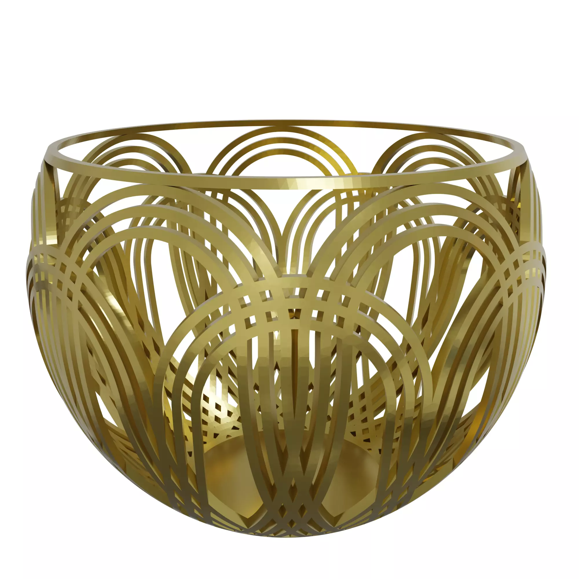 Vase with Pattern 3D Printable 3D print model_0