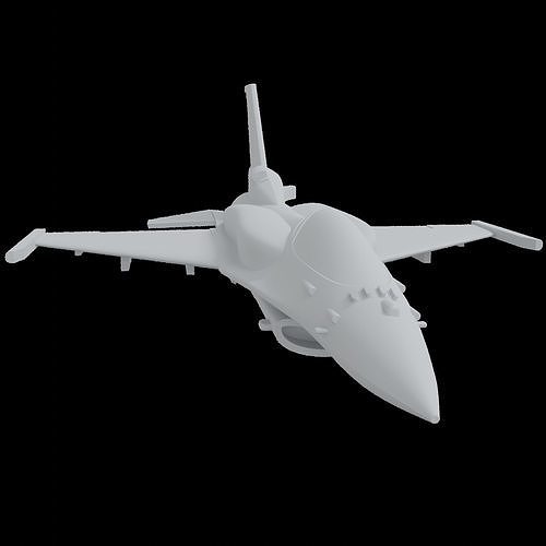 F16 3d Model Ready for 3d Printing 3D print model